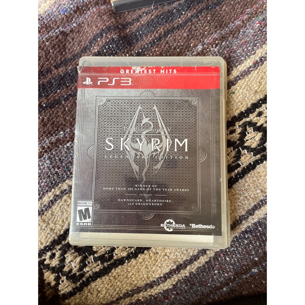 PS3 The Elder Scrolls V Skyrim Legendary Edition Greatest Hits Game‎